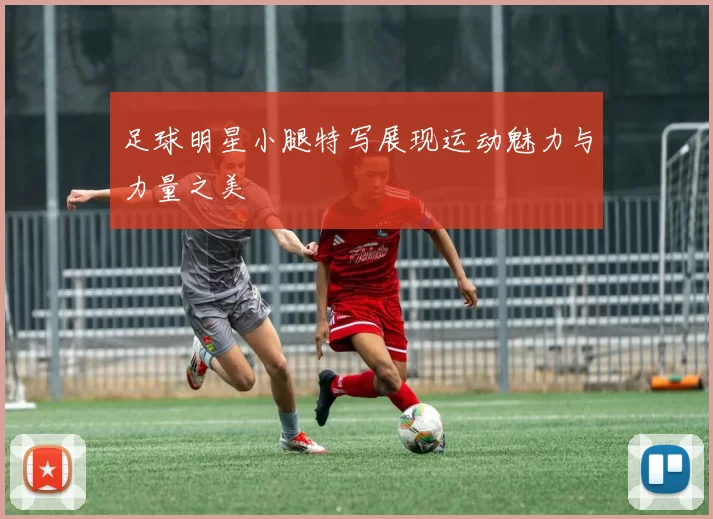 足球明星小腿特写展现运动魅力与力量之美