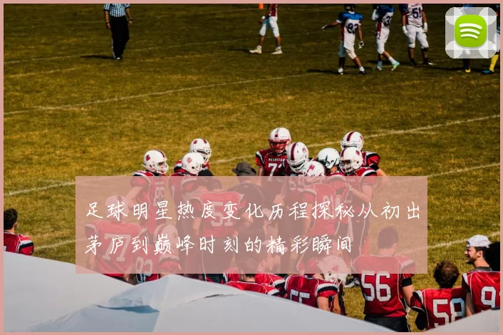 足球明星热度变化历程探秘从初出茅庐到巅峰时刻的精彩瞬间