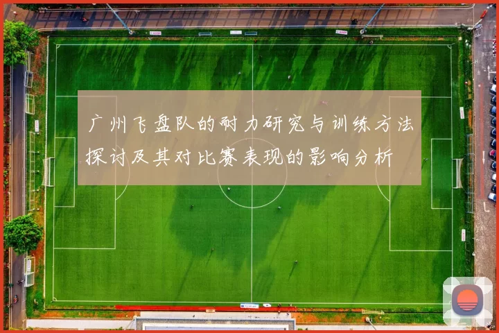 广州飞盘队的耐力研究与训练方法探讨及其对比赛表现的影响分析
