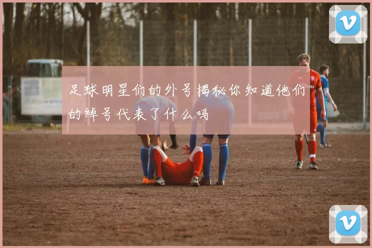 足球明星们的外号揭秘你知道他们的绰号代表了什么吗