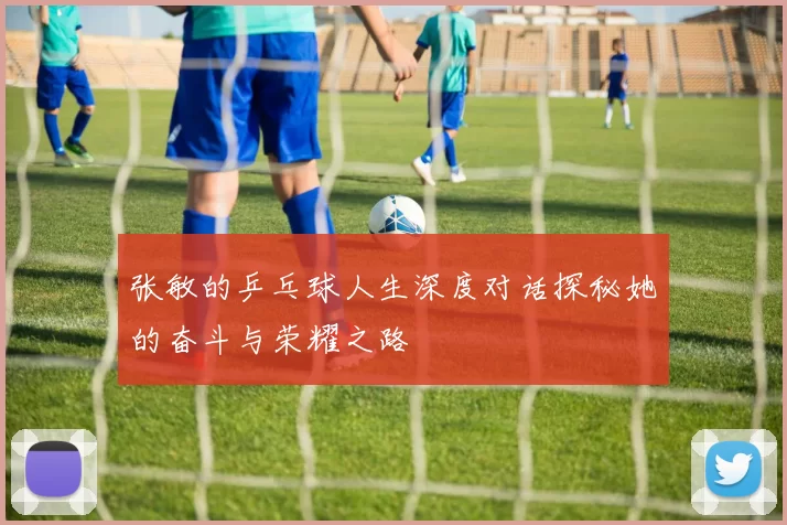 张敏的乒乓球人生深度对话探秘她的奋斗与荣耀之路